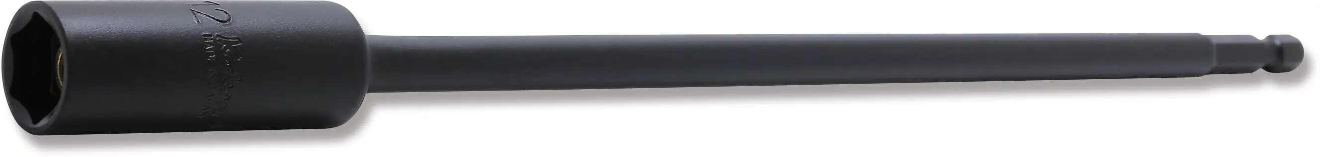1/4 Hex Dr. Nut Setter  12mm 6 point Length 250mm Slide Magnet