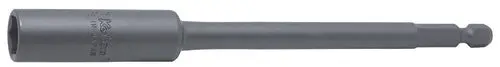 1/4 Hex Dr. Nut Setter  13mm 6 point Length 75mm Slide Magnet