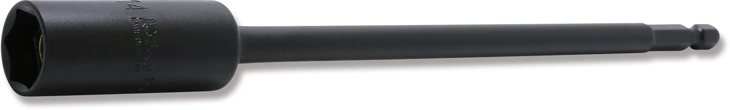 1/4 Hex Dr. Nut Setter 14mm 6 point Length 200mm Slide Magnet