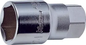 1/2 Sq. Dr. Socket 27mm 6 point Length 57mm For Oil pressure switch