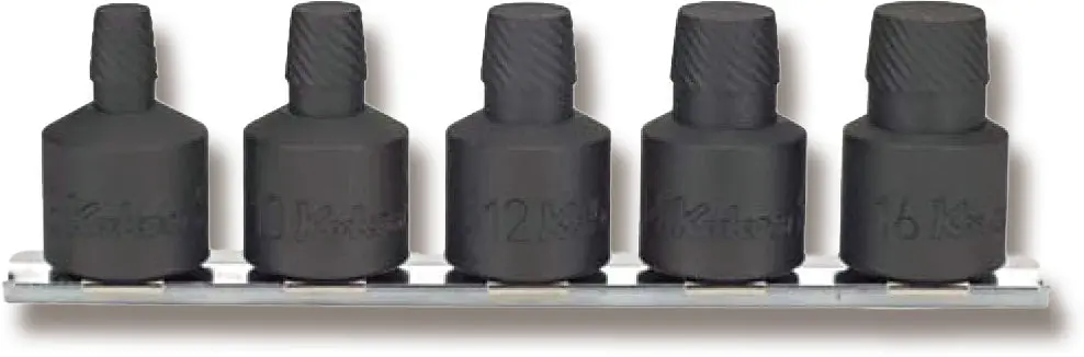 5 Piece 1/2 Sq. Dr. 37mm Bolt Twister Socket Set 8mm-16mm