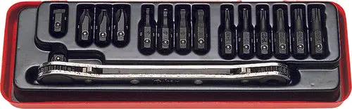 15 Piece Bit Set w/ Wrench