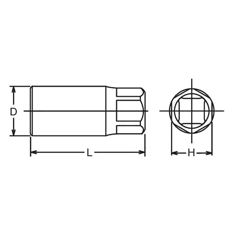 Stud puller 27mm 46mm Hex Length 125mm - Image 2