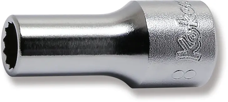 3/8 Sq. Dr. Socket 8mm 12 point Length 40mm
