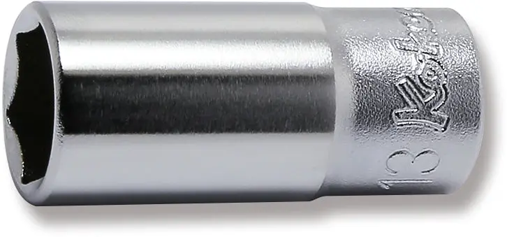 3/8 Sq. Dr. Socket 13mm 6 point Length 40mm