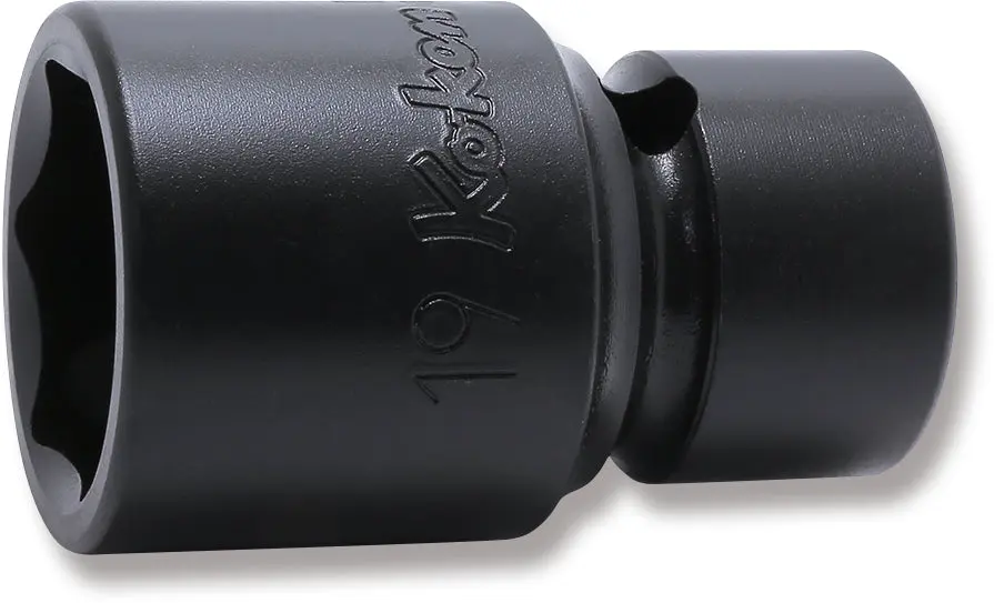 19mm 3/8 Sq. Dr. 6 point Sleeve Drive Metric Socket
