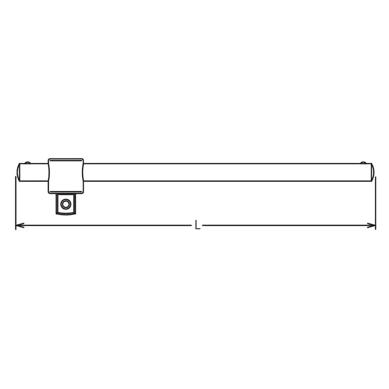 3/8 Sq. Dr. Sliding T Handle Length 200mm - Image 5