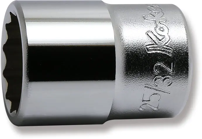 Socket 1/2" Sq. Dr. 12-P 9/32"