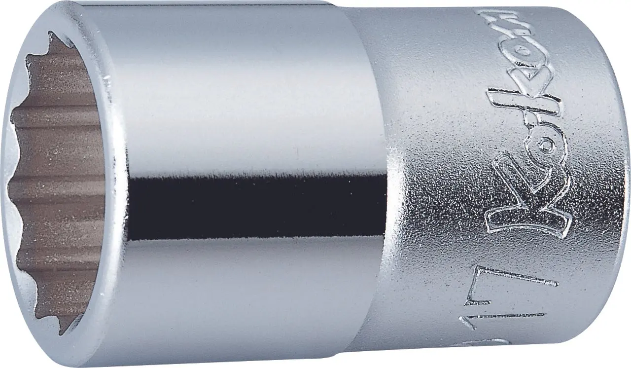 1/2 Sq. Dr. Chrome Metric 12 Point Socket 36mm