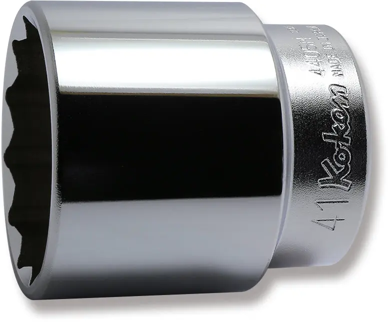 1/2 Sq. Dr. Chrome Metric 12 Point Socket 41mm