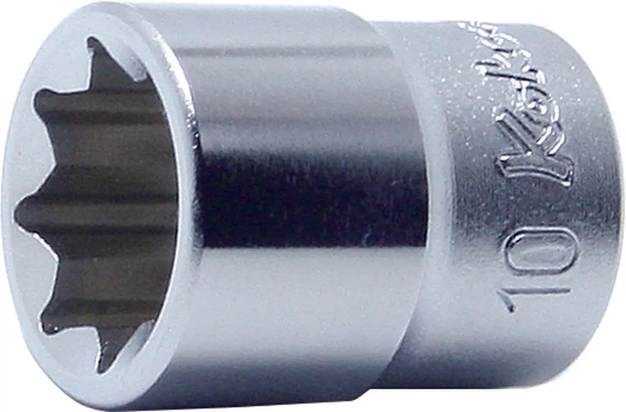 1/4 Sq. Dr. Socket  7mm Double Square Length 22mm