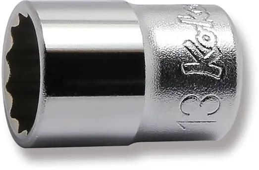 3/8 Sq. Dr. Socket 13mm 12 point Length 26mm