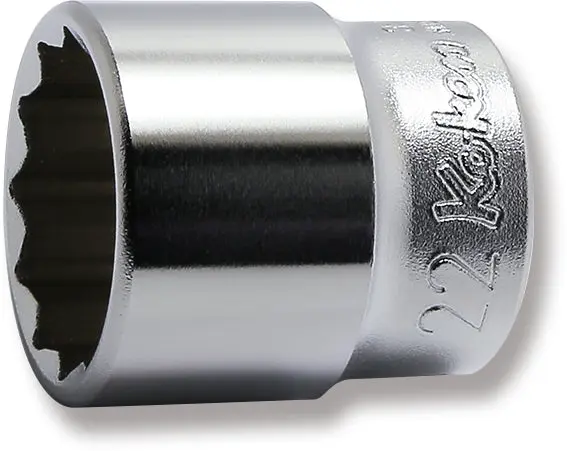 3/8 Sq. Dr. Socket  22mm 12 point Length 32mm