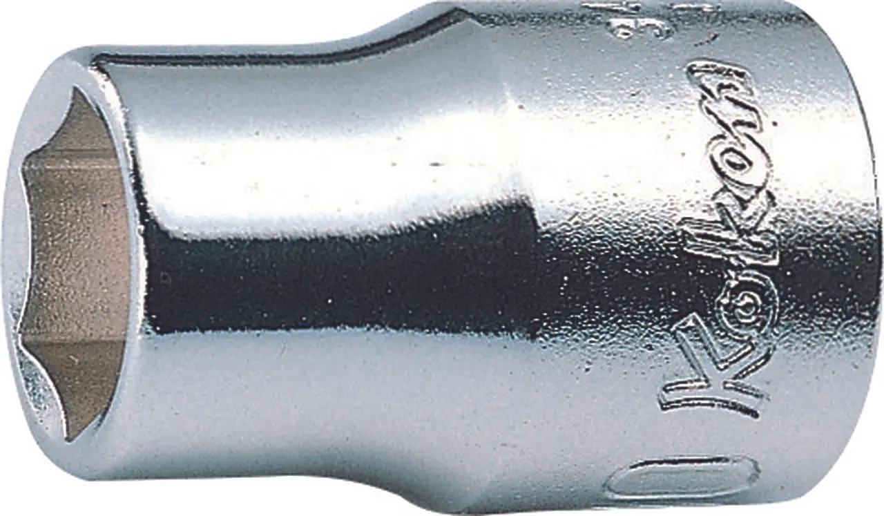 3/8 Sq. Dr. 6-Point SAE Chrome Socket in 19/32"