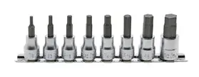 8 Piece 3/8 Sq. Dr. Hex Bit Socket set 1/8-1/2