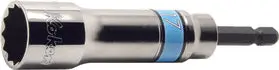 1/4 Hex Dr. Long Socket  12mm Surface 90mm