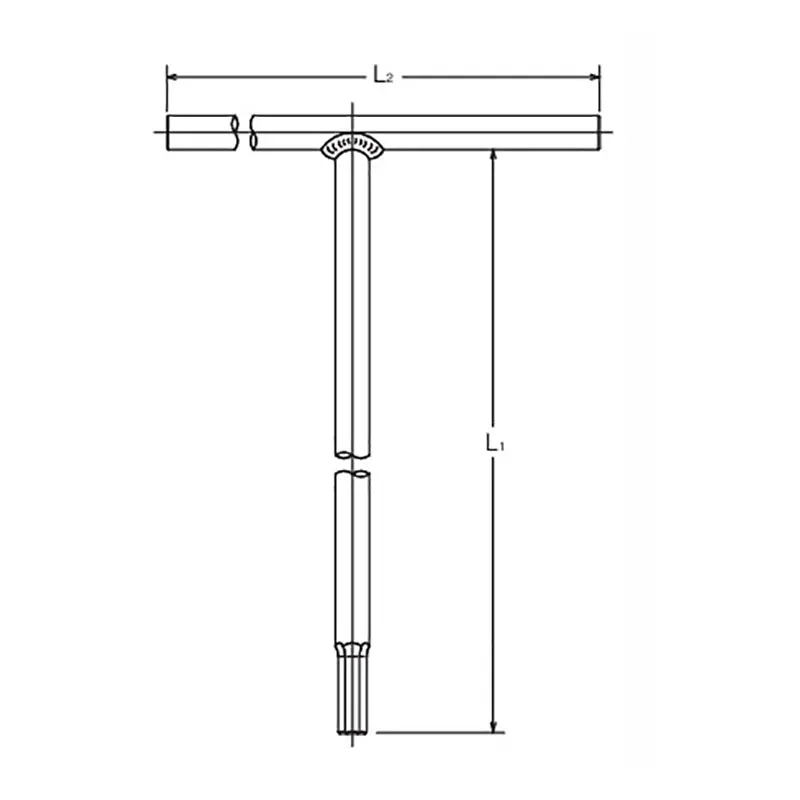 T Handle TORX® T40 - Length 250 x 180mm - Image 2