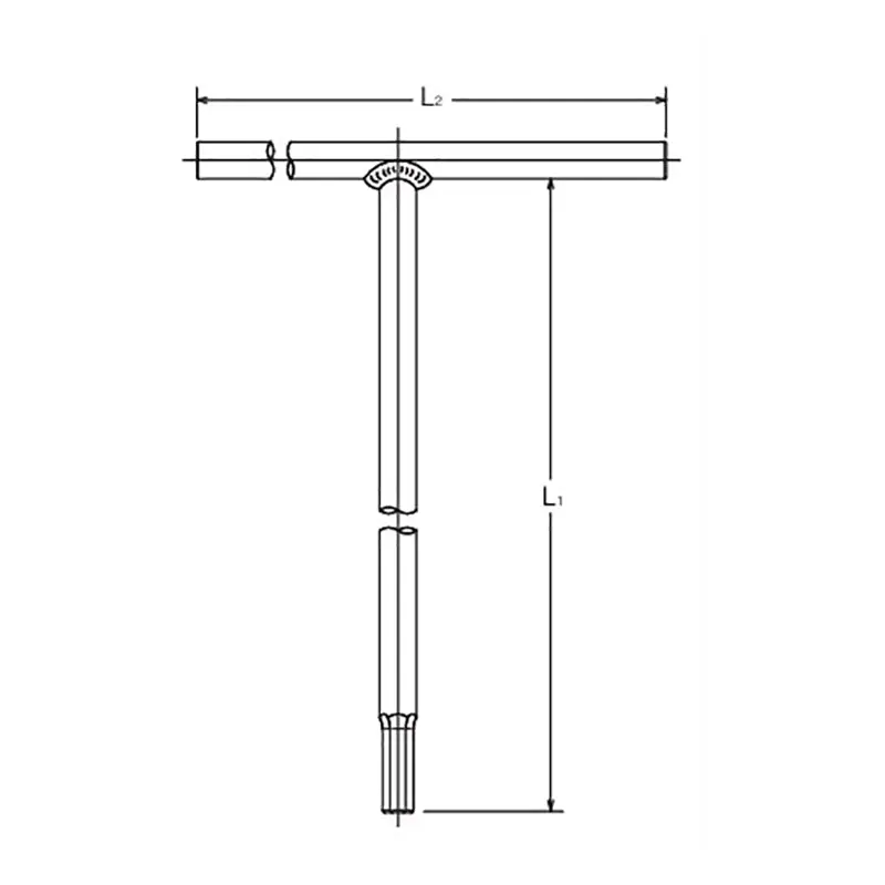 T Handle TORX® T45 - Length 250 x 180mm - Image 2