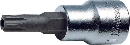 3/8 Sq. Dr. Tamper-Resistant TORX® T50H Bit Socket - Length 160mm
