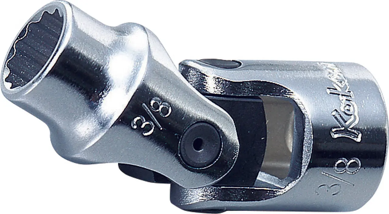 3/8 Sq. Dr. Universal Socket 13mm 12 point Length 51mm