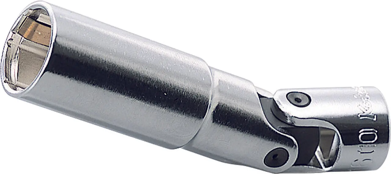 3/8 Sq. Dr. 6-Point Universal Clip Type Spark Plug Socket  14mm