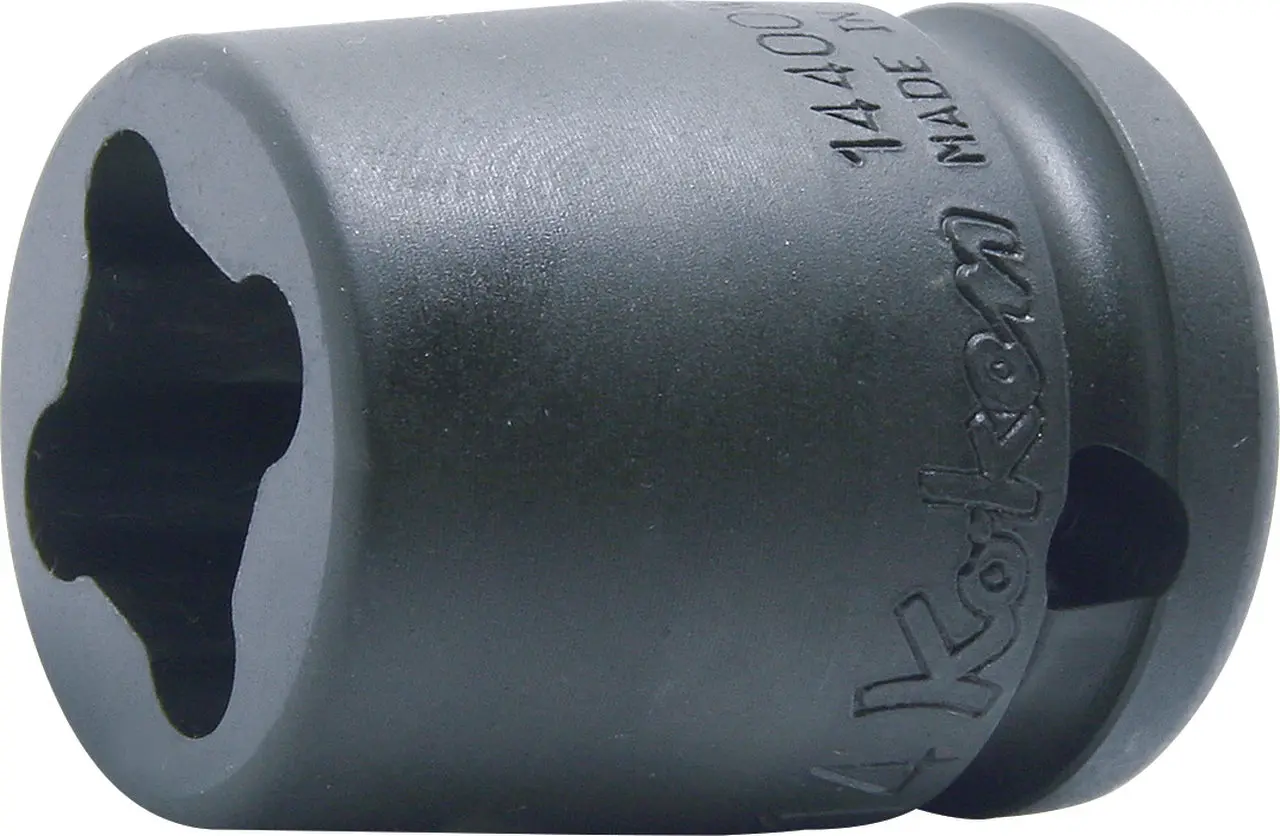 1/2 Sq. Dr. Socket 14mm 4 point Length 38mm