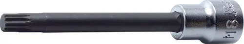 3/8 Sq. Dr. Bit Socket XZN M14 Triple Square Length 120mm