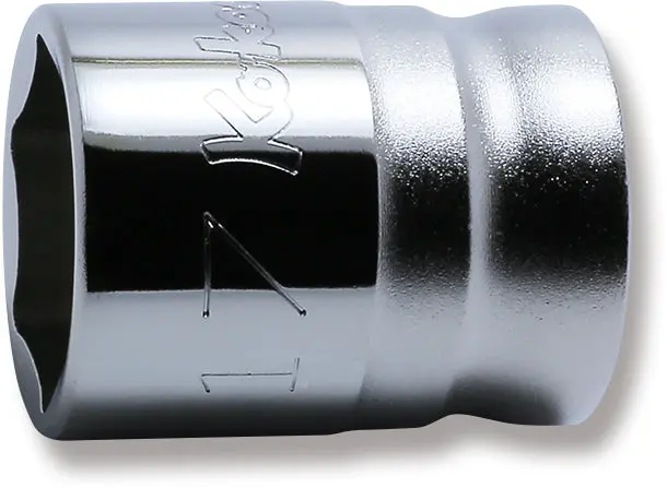 1/2 Sq. Dr. Chrome Z-Series 6 Point Metric Socket  17mm