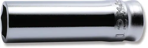 3/8 Sq. Dr. Z-series 6 point Metric Chrome Socket in 12mm
