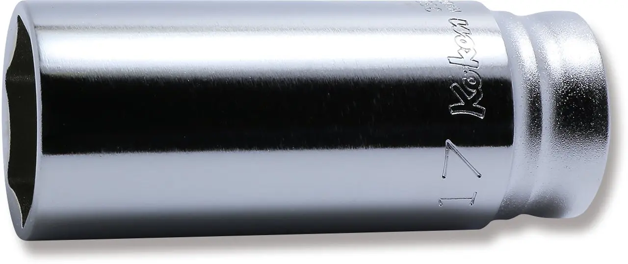 3/8 Sq. Dr. Z-series 6 point Metric Chrome Socket in 18mm