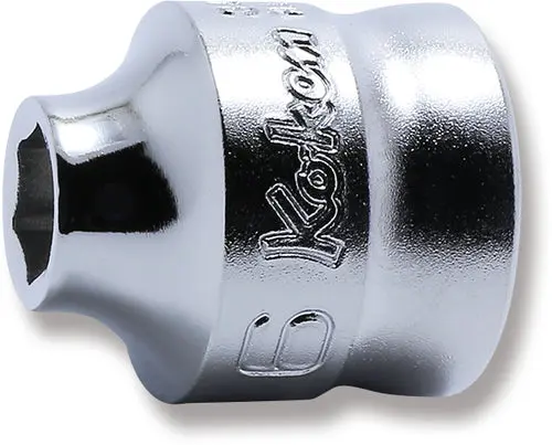 3/8 Sq. Dr. 6-Point Z-Series Metric Chrome Socket in 6mm