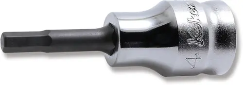 3/8 Sq. Dr. Bit Socket 10mm 6 point Length 50mm Z-series