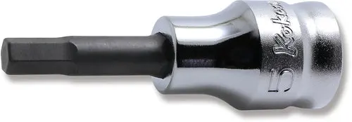 3/8 Sq. Dr. Bit Socket 5mm 6 point Length 50mm Z-series