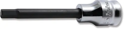 3/8 Sq. Dr. Bit Socket 10mm 6 point Length 75mm Z-series